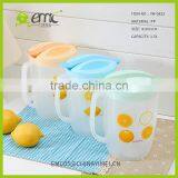 High Quality Plastic Hot and Cold Water Juice Bottle Cold Kettle With Lid thumbnail-1