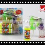 Transparent Color Bubble Gun With 2 Bottles Bubble Water and Music thumbnail-1