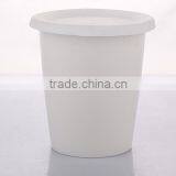Popular White Porcelain Single-wall Cup With Silicone Lid thumbnail-1