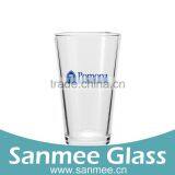 Wholesale Promotion Gift Glass Cup Round Bottom Custom Pint Glass thumbnail-1