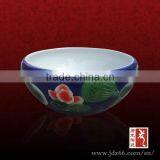 Beautiful Large Royal Blue Handmade Ceramic Bowls thumbnail-1