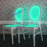 Luxury Lighted Led Hotel Chair / Modern Ghost Chair thumbnail-2