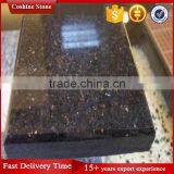 Natural Black Galaxy Granite Bullnose Countertop thumbnail-2