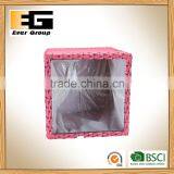 Plastic Rattan Basket Garden Planter Flower Pot thumbnail-5