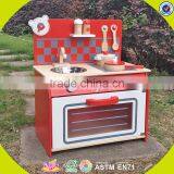 Wholesale Kids Wooden Toy Kitchen Role Play Baby Wooden Toy Kitchen Most Popular Children's Wooden Toy Kitchen W10C154 thumbnail-3