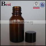 15ml Amber Round Shape Glass Bottle for Essential Oils Glass Vial Small Glass Bottles With Cap Hot Sale thumbnail-4