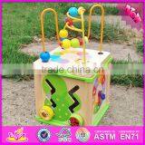 Wooden Colorful Abacus Math Montessori Toy W11B123 thumbnail-3
