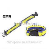 Camping/travel/outdoor Activity PARACORD BRACELET for Emergercy With Whistel and Compass thumbnail-3