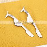 Factory Price 430 Stainless Steel Material Multifunctional Eyelash Tweezer for Beauty Salon thumbnail-2