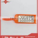 Orange Stainless Steel Kitchen Mircroplane Zester Grater thumbnail-3