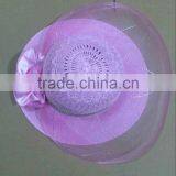 Cheap Lace Hollow Summer Lady Straw Hat for Weddings thumbnail-4