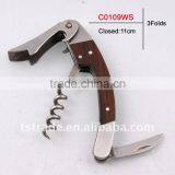 2014 New Wine Multi Function Keychain Bottle Opener Stainless Steel Durable Fashion C0109WS. thumbnail-1