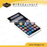 2016 Best Sell 8 Digits Touch Screen Style Mini Phone Shape Scientific Calculator thumbnail-3
