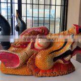 Dragon Mask Wall Hanging Decor Handmade in Nepal thumbnail-3