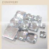 Black Acrylic Rhinestone,Black Square Acrylic Rhinestone, Flat Back Acrylic Stone thumbnail-6