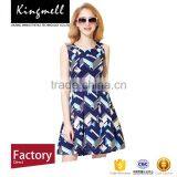 Fabric Textile Digital Printing Service on Colorful Polyester Dress thumbnail-1