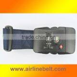 NEW Seatbelt Sea Blue Luggage Belt, Top Quality thumbnail-1