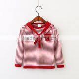 Latest New Sailor Style Striped Kids Sweater for 3 to 8 Years Old Children thumbnail-3