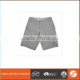 2017 Men Short Cargo Short Canvas Fabric Cargo Short Grey Color