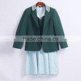 Custom Green Winter School Uniform Blazer thumbnail-3