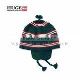 100% Cotton Seamed Crown Knitted Beanie Hat Pattern thumbnail-1