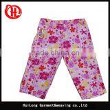 Wholesale Factory Lady Short Pants Printed Floral Stock Women Cheap Shorts thumbnail-4