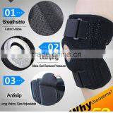 Neoprene Adjustable Silica Gel Knee Support, Knee Brace thumbnail-1