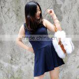 CX-H-01 Genuine Fox Fur Fashion Womens Bags thumbnail-4