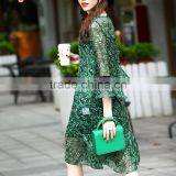 Feeling Girl Dress African Print Designs Pakistani Chiffon Dress thumbnail-3