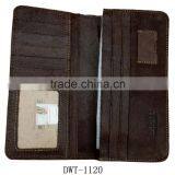 Fashion Factory New Stylish Stamp Logo Men Real Leather Hand Wallet thumbnail-2