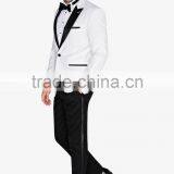 New Fashion Tailored Wool Suit Italian Men's 3 Piece Suits Lapel Suit Wedding Suits thumbnail-3