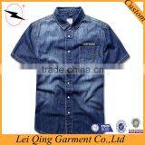 Mens Clothing Quality Denim Shirt for Men thumbnail-4