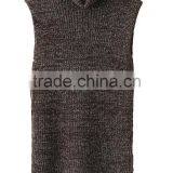 EY0868S Wholesale Women Sweaters and Pullovers Turtleneck Sleeveless Knitted Sweater Autumn Pullover Sexy Women Sweaters thumbnail-3