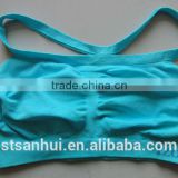 Competitive price seamless Bra Top with Single Layer