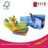 Children Book Printing 3D Card Paper Glossy/matt Vanish Board Book Printing