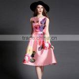 Hot Sale Fashion New Women Handed Sequins Slim Dresses Sleeveless Dress thumbnail-4