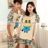 2015 Wholesale Summer Cute Couple Pajamas thumbnail-3