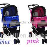 Three Wheel Pet Stroller / Cat & Dog Foldable Carrier Strolling Cart thumbnail-1
