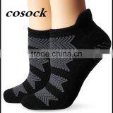 Hollow Jacqaurd Unisex Anti-slip Studio no Show Ankle Support Yoga Pilates Socks thumbnail-4