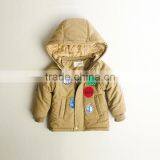 Children Winter Hoodie Embroidery Cotton Padded Wholesale Kids Jackets Coats thumbnail-2