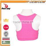 Wholesale Custom Design Fitness Bra Yoga Tank Tops for Little Girls thumbnail-3