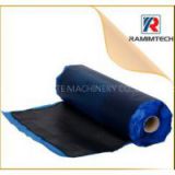 Conveyor belt joint uncured cover rubber
