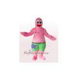 Fur Partrick Mascot Costume Christmas Party Dress