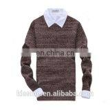 High Fashion Long Sleeve Knitwear in Men's Sweater thumbnail-1