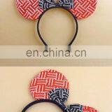 Hotest Cute Sequin Bow Big Ear With 1cm Satin Headband for Kids thumbnail-4