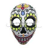 EVA Mask Covered With Fabric With Flower Decoration for Halloween, Carnival and Party thumbnail-1