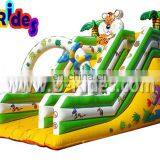 Inflatable Slide in Outdoor