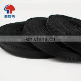 Black pp Belt Packing Herringbone Pattern Tape Polypropylene Webbing for Handbag Strap