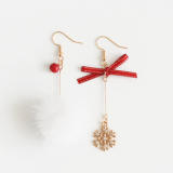 earring  christmas style