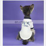 Spring Dog Clothes Mischievous Summer T-shirt Word Printed Shirt Cat Cotton Shirt Teddy Dog Schnauzer Pomeranian Corgi thumbnail-6